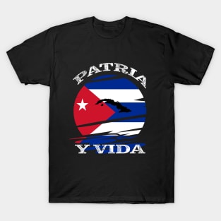 cuba patria y vida T-Shirt